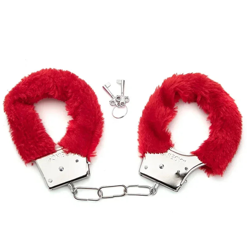 2pc BDSM Bondage Handcuffs Set | Erotic Restraint Cuffs for Couples