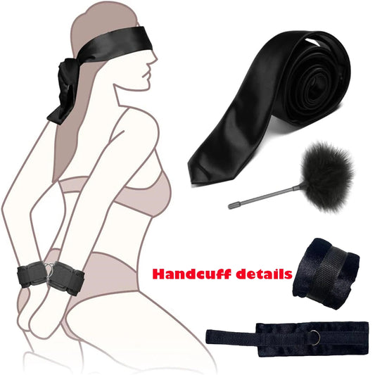 BDSM Handcuff Sex Toy | Blindfold Teaser Kit Tool