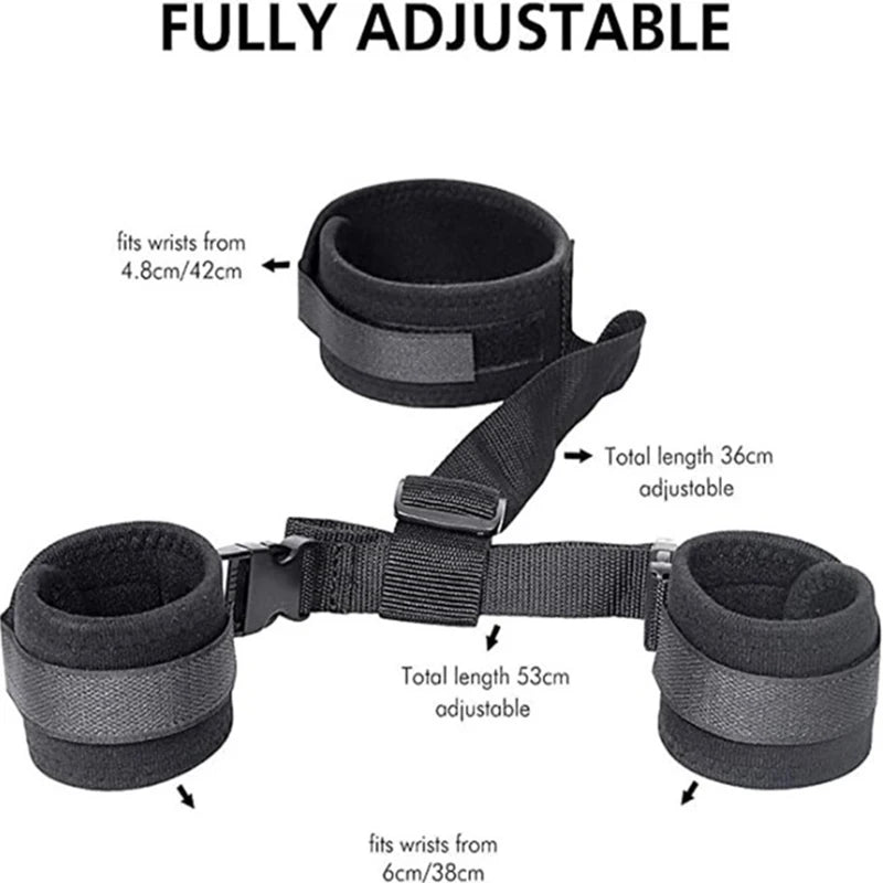 Premium Couples Comfort Set - Adjustable Lifestyle Accessories with Blindfold