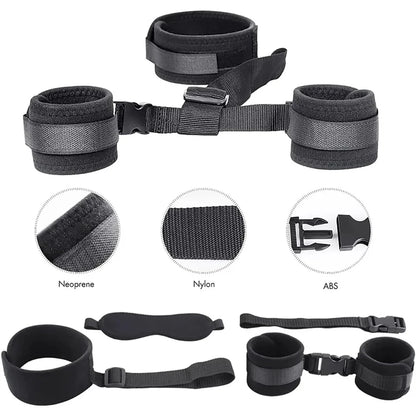 Premium Couples Comfort Set - Adjustable Lifestyle Accessories with Blindfold